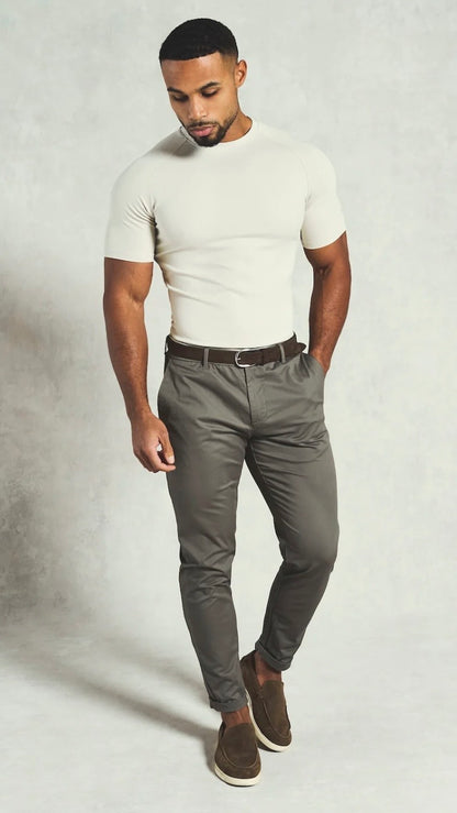 Framds Korta slim fit t-shirt